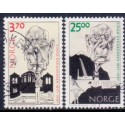 Norge. 1997. Ejnar Gerhardsens fødsel. AFA nr. 1255-56  ** stemplet postfrisk FDC