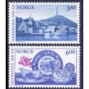 Norge. 1998. Egersund 200'års byjubilæum. AFA nr. 1276-77  ** stemplet postfrisk FDC