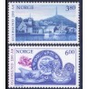 Norge. 1998. Egersund 200'års byjubilæum. AFA nr. 1276-77  ** stemplet postfrisk FDC