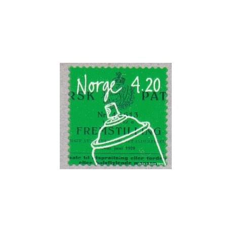 Norge. 2000. Norsk opfinsomhed. AFA nr. 1348 **  stemplet postfrisk FDC