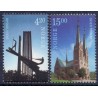 Norge. 2000. Byen Skien 1000 år. AFA nr. 1353-54 **  stemplet postfrisk FDC