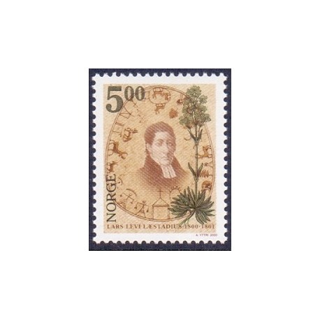 Norge. 2000. Lars levi Læstadius 200 år. AFA nr. 1355 **  stemplet postfrisk FDC