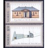 Norge. 2001. Arkitektur, AFA nr. 1378-79 **  stemplet postfrisk FDC