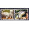 Norge. 2001. Kæledyr, AFA nr. 1399-1400 ** stemplet postfrisk FDC