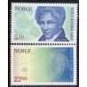 Norge. 2002. Niels Henrik Abel fødselsdag, AFA nr. 1420-21 **  stemplet postfrisk FDC
