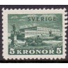 Sverige. 1934. Stockholm slot 5 kr, på, HVIDT papir, AFA nr.  216H **  postfrisk stemplet FDC st,