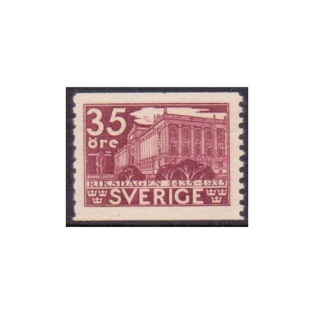 Sverige. 1935, Rigsdagen 500 år, 35 Øre. AFA 229 ** postfrisk stemplet FDC st,