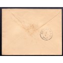 DWI. 1911. 2 x 5 Bit AFA nr. 24, 24y. Parstykke annulleret med stumpt stempel,  sendt til ST. Thomas