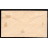 DWI 1896-1906 4 Cent Tofarvede halveret på brev stemplet St. Thomas til St. Croix