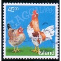 Island. 2003. Islandske hushøns, AFA nr. 1025 **  postfrisk st. stemplet FDC