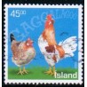 Island. 2003. Islandske hushøns, AFA nr. 1025 **  postfrisk st. stemplet FDC