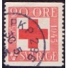 Sverige. 1945. Røde Kors, 20 Øre, AFA nr. 317 **    postfrisk stemplet FDC st,