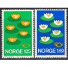 Norge. 1977. Fællesnordisk udgave, fosforecerende papir AFA nr. 751F-52F ** stemplet postfrisk FDC
