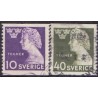 Sverige. 1946. Esaias Tegnér, 10-40 Øre. AFA nr. 329-30 **    postfrisk stemplet FDC st,