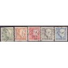 Sverige. 1951.Kong Gustav, 10-30 Øre, AFA nr. 365-69 **    postfrisk stemplet FDC st,