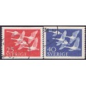 Sverige. 1956. Nordens dag 25-40 Øre, AFA nr. 422-23 **   postfrisk stemplet FDC st,