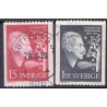 Sverige. 1959. Verner von Heidenstam. 15 Øre-1 kr.. AFA nr. 455-56 **    postfrisk stemplet FDC st,
