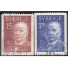 Sverige. 1959. Svante Arrhenius. 15 Øre-1,70 kr.. AFA nr. 459-60 **    postfrisk stemplet FDC st,