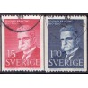 Sverige. 1960. Hjalmar Branting. AFA 471-72 ** postfrisk stemplet FDC st,