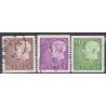 Sverige. 1961. Suppleringsværdier. AFA nr. 485-87 **  postfrisk stemplet FDC st,