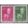 Sverige. 1966. C. J. L. Almqvist 25 Øre-1 kr. AFA nr 564-65 **  postfrisk stemplet FDC st,