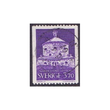 Sverige. 1967. Løvefæstningen. 3,70 kr.. AFA nr 580.  **  postfrisk stemplet FDC st,
