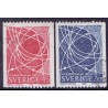 Sverige. 1968. Folkehøjskolen 100 år, 45 Øre-2 kr. AFA nr. 620-21 **      postfrisk stemplet FDC st,