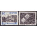 Sverige. 1971. Waxholmbåd og møntmotiv. FLOUR  80 Øre-4 kr. AFA nr. 706-07 **    postfrisk stemplet FDC st,