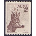 Sverige. 1972. Rådyr, 95 Øre,ALM papir AFA nr. 752uF **    postfrisk stemplet FDC st,