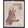 Sverige. 1972. Rådyr, 95 Øre,ALM papir AFA nr. 752uF **    postfrisk stemplet FDC st,