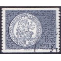 Sverige. 1972. Møntmotiv 6 kr, AFA nr. 758 **     postfrisk stemplet FDC st,