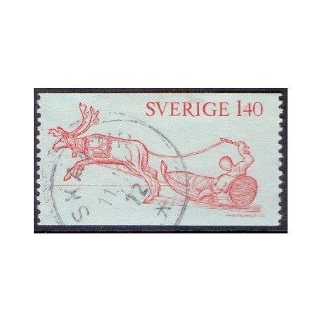 Sverige. 1972. Lapponia 1,40 kr, AFA nr. 766 **      postfrisk stemplet FDC st,