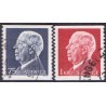 Sverige. 1972. Kong Adolf VI, 75 Øre-1 kr. AFA nr. 782-83 **     postfrisk stemplet FDC st,