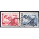 Sverige. 1973. Landsorganisationen. 75 Øre-1,40 kr. AFA nr. 805-06 **   postfrisk stemplet FDC st,