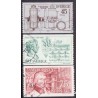 Sverige. 1974. Jubilæumsudgaver, 45-75 Øre. AFA nr. 847-49 **    postfrisk stemplet FDC st,