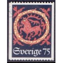 Sverige. 1974. Mosaikbroderier, 75 Øre. AFA nr. 886 **postfrisk stemplet FDC st,