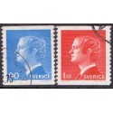 Sverige. 1975. Suppleringsværdier, 90 Øre-1,10 kr.AFA nr. 905-06 **   postfrisk stemplet FDC st,
