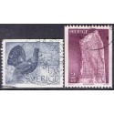 Sverige. 1975. Tjurhøne og runesten: 1,70-2,00 kr. AFA nr. 909-10 **     postfrisk stemplet FDC st,
