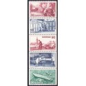 Sverige. 1975. Offentlige tjenster i 5-stribe. AFA nr. 922-25 **    postfrisk stemplet FDC st,