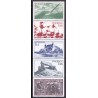 Sverige. 1978. Turistudgave i 5-stribe. AFA nr. 1035-39 **    postfrisk stemplet FDC st,