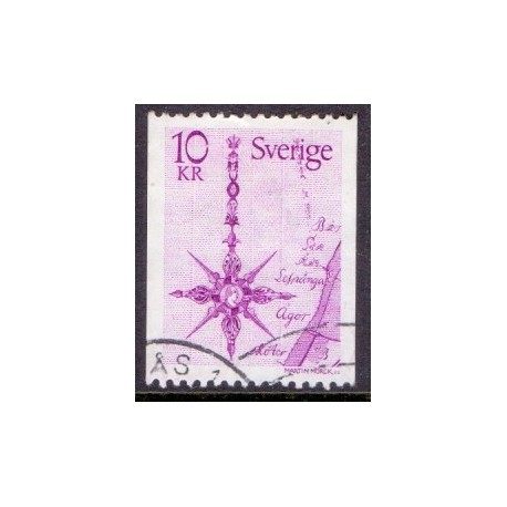 Sverige. 1978. Nordpil 10 kr. AFA nr. 1040 **    postfrisk stemplet FDC st,