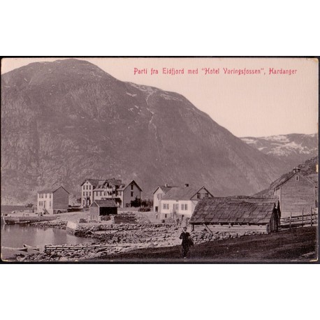 Norge. Hardanger. Hotel Vøringsfossen, ubrugt