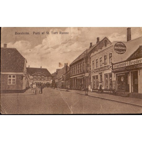 Bornholm. parti af St. Torv. brugt