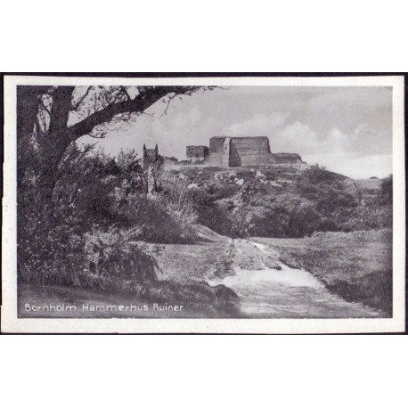 Bornholm Hammershus ruiner, ubrugt  (Karl Olsen 102) 