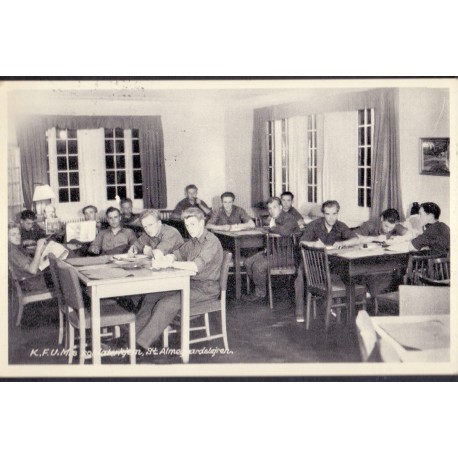 Bornholm. K.F.U.M. Soldaterhjem. St. Almegaardslejren, brugt 1955