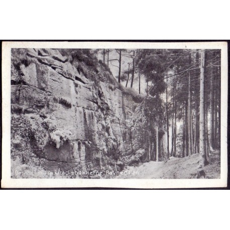 Bornholm Fra paradisbakkerne, Ravnedalen, ubrugt  (Karl Olsen 193) 
