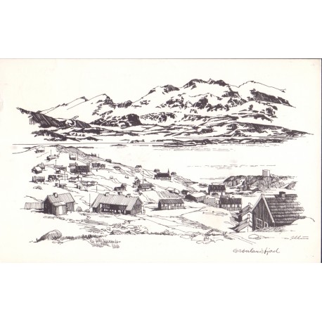 Grønland. Grønlandsfjord, brugt