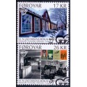 Færøerne 2015. H. N. J. Boghandel i Thorshavn, AFA nr 840-41, Postfrisk, stemplet FDC