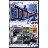 Færøerne 2015. H. N. J. Boghandel i Thorshavn, AFA nr 840-41, Postfrisk, stemplet FDC