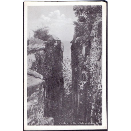 Bornholm Randkløvesskaarer ubrugt (Karl Olsen 139)